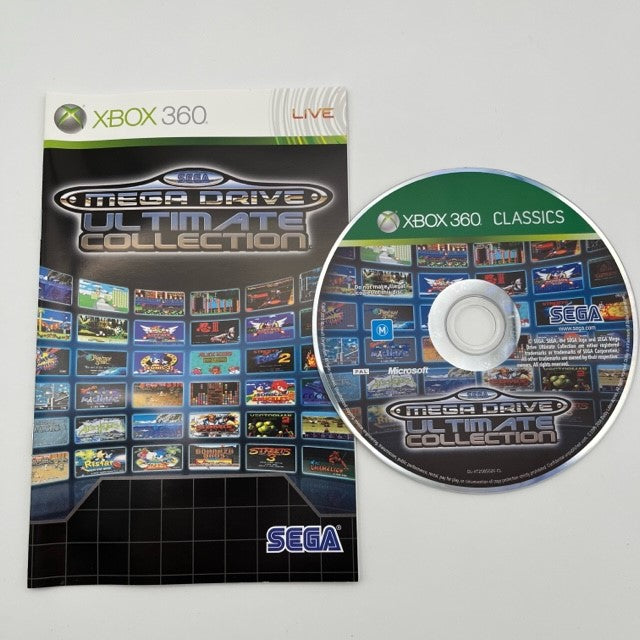 Sega Mega Drive Ultimate Collection Classics Microsoft Xbox 360 Pal Uk (USATO)