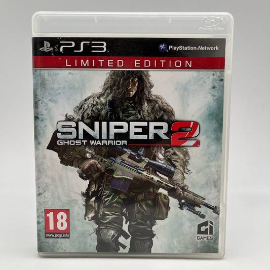 Sniper Ghost Warrior 2 PS3 Playstation 3 PAL ITA, cecchino con mimetizzazione in copertina