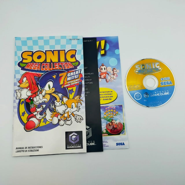 Sonic Mega Collection Sega Nintendo Gamecube Pal Ita/Spa (USATO)