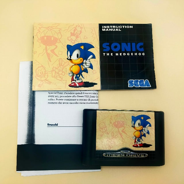 Sonic The Hedgehog Sega Mega Drive Pal (USATO)