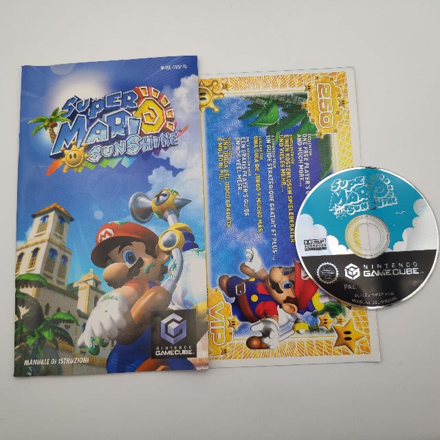 Super Mario Sunshine PAL ITA Triangolo Blu Gamecube (USATO)