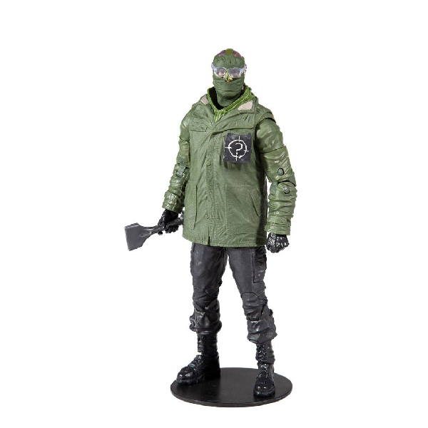 Action Figure di The Riddler (L'Enigmista), personaggio del film The Batman (2022), prodotta da McFarlane, serie DC Multiverse.