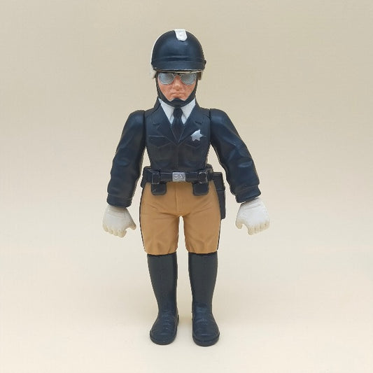 The Real Ghostbusters X-Cop Ghost Poliziotto Fantasma Haunted Humans Kenner 1988, altezza 15 cm, divisa poliziotto nera con pantaloni marroni 