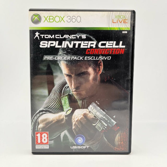 Tom Clancy's Splinter Cell Conviction Limited Collector's Edition + Bonus Preorder Xbox 360 PAL ITA (USATO)