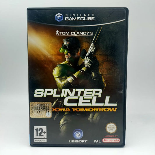 Tom Clancy's Splinter Cell Pandora Tomorrow Nintendo Gamecube Pal Ita, sam fisher in penombra con visore notturno