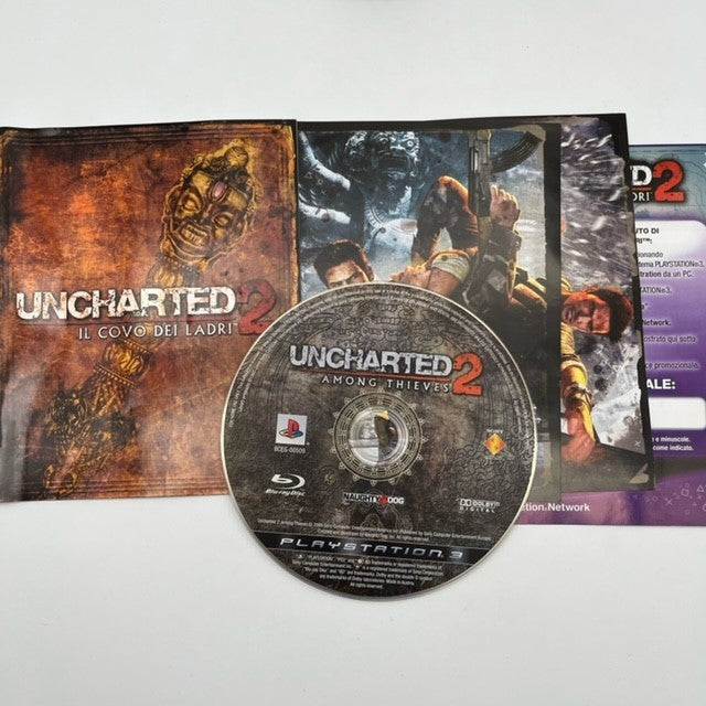 Uncharted 2 Il Covo Dei Ladri Special Edition Sony Playstation 3 Pal Ita (USATO)