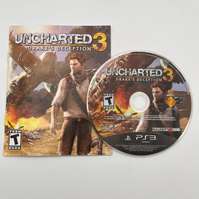 Uncharted 3 Drake's Deception Sony Playstation 3 Ntsc Usa (not for resale) (USATO)