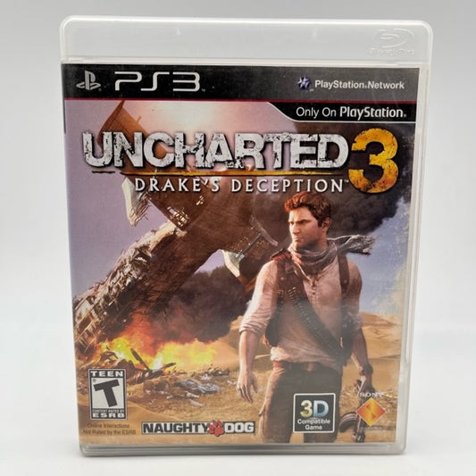 Uncharted 3 Drake's Deception Sony Playstation 3 Ntsc Usa (not for resale) (USATO)