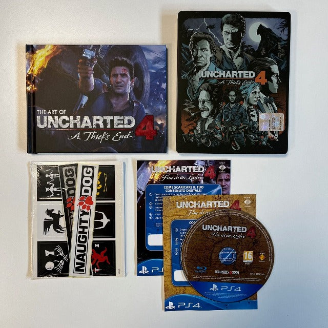 Uncharted 4 Fine Di Un Ladro Libertalia Edition PS4 PAL ITA (USATO)