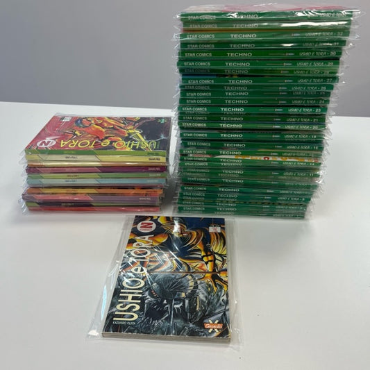 Ushio e Tora Granata Press/Star Comics Kazuhiro Fujita Serie Completa + Le Origini Di Tora, primi volumi granata press poi star comics, tutti imbustati