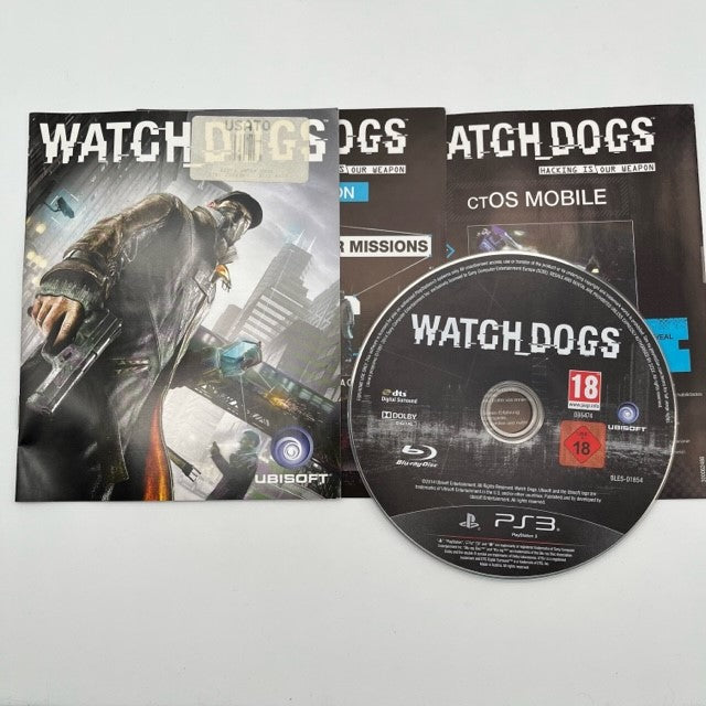 Watch Dogs Sony Playstation 3 Pal Ita (USATO)