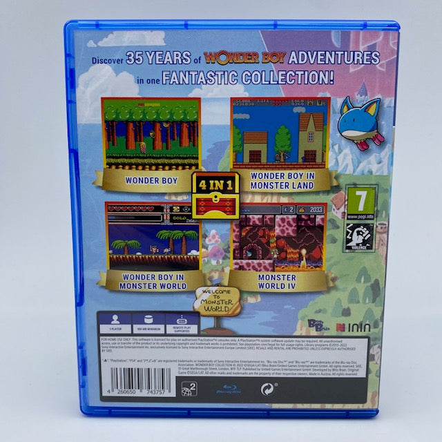 Wonder Boy Collection PS4 Playstation 4 PAL UK (USATO)