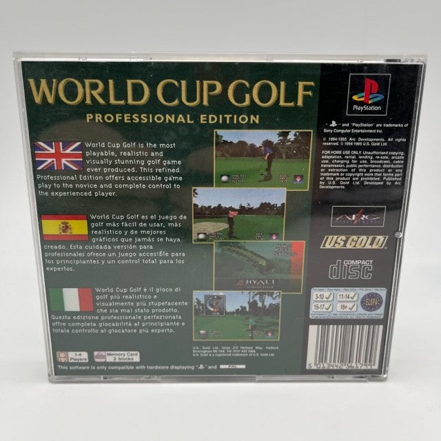 World Cup Golf Sony Playstation 1 Pal Multi (USATO)