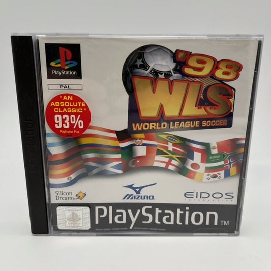 WLS World League Soccer '98 Sony Playstation 1 Pal Uk (USATO)