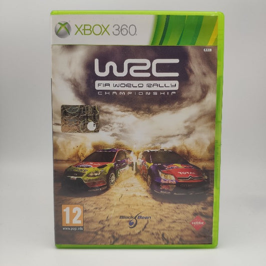 WRC Fia World Rally Championship X360 Xbox 360 Black Bean Pal Ita, macchine da rally che si fronteggiano su pista sterrata