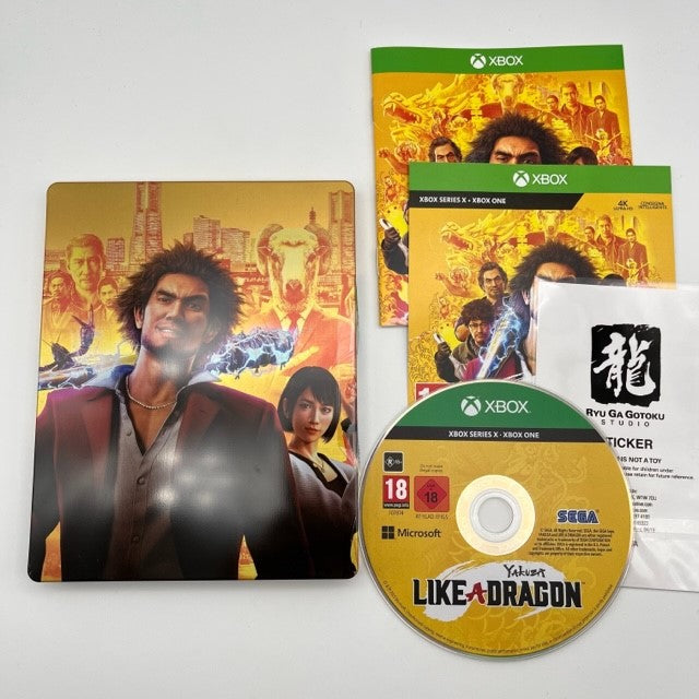 Yakuza Like A Dragon Day Ichi Steelbook Edition Microsoft Xbox One Pal Ita (USATO)